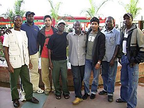 Reunion stagiaires &agrave; Lusaka