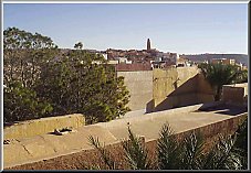 Gharda&iuml;a vu de la terrasse de l'&eacute;v&ecirc;ch&eacute;.