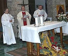 Pr&eacute;sident la messe de No&euml;l &agrave; la Maison G&eacute;n&eacute;ralice &agrave; Rome