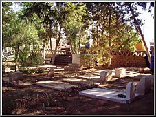 Le cimeti&egrave;re chr&eacute;tien de Gharda&iuml;a o&ugrave; repose Mgr Michel Gagnon