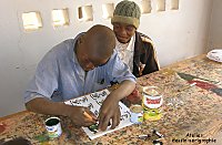 Atelier dessin-s&eacute;rigraphie