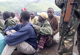 Adolescents de R.D.Congo, en attente de d&eacute;mobilisation